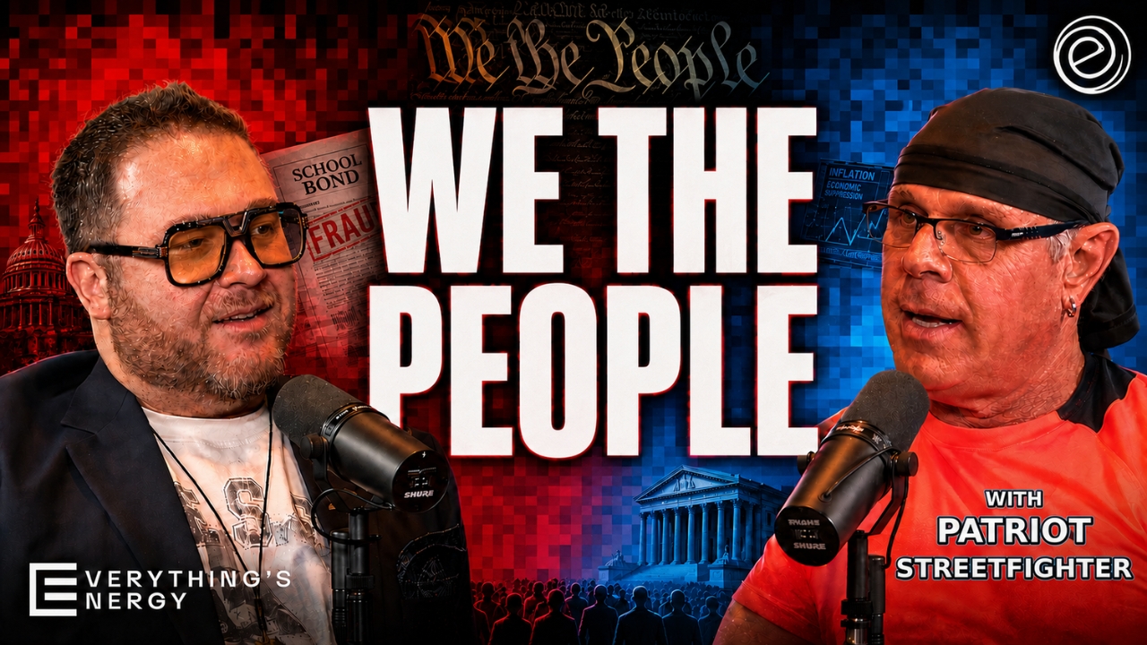Key art for the EEShow premiere Scott McKay — We The People